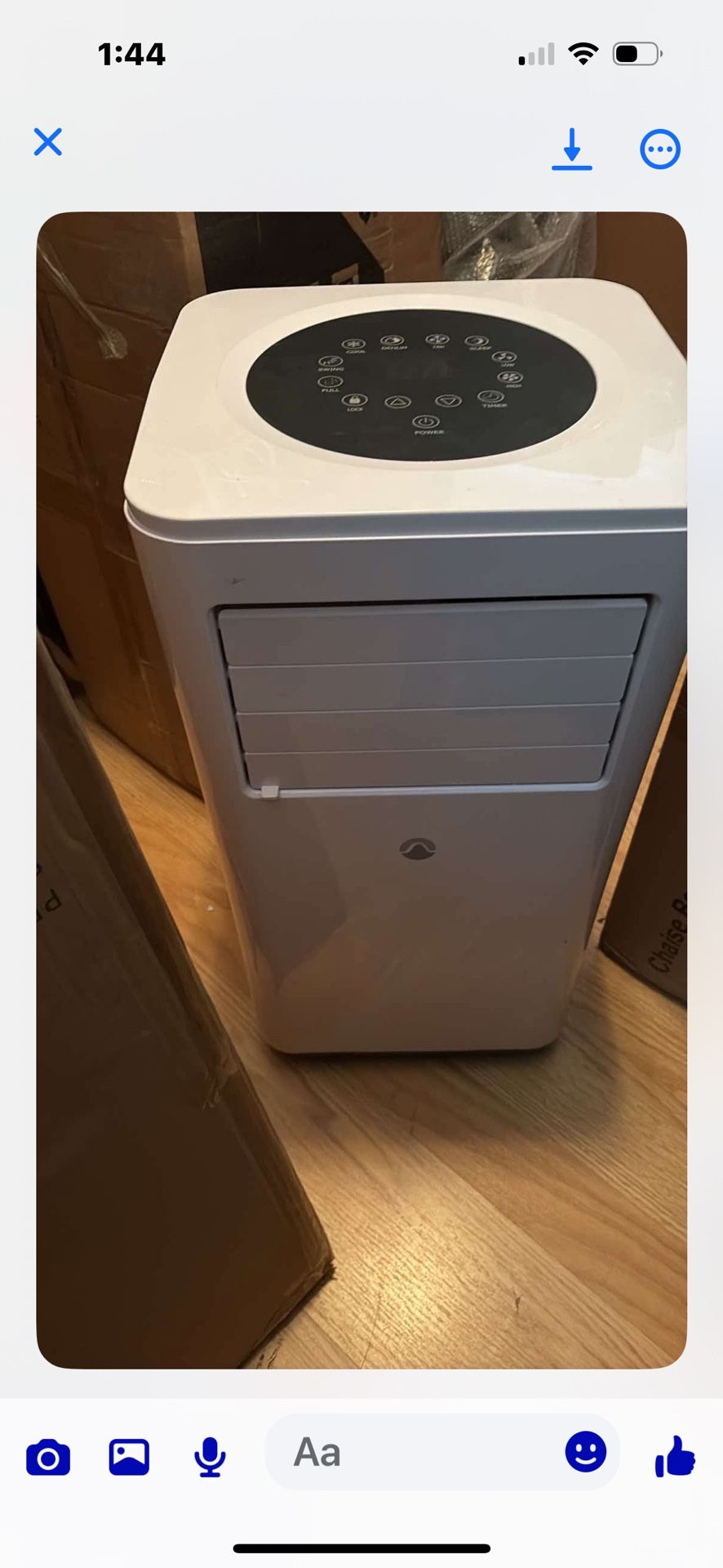 Portable Air Conditioner With Remote Control, Window Accessories