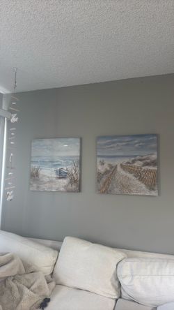 Beach vibe decor