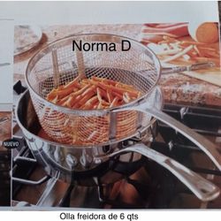 Olla Freidora De 6 Qts Nueva En Su Caja 🌺 Princess House 🌺