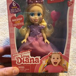 Love Diana Barbie Doll 