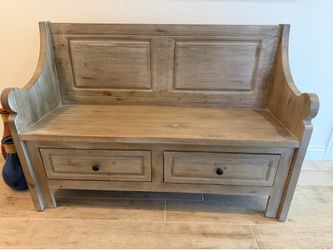 Entryway Bench Farmhouse/Coastal