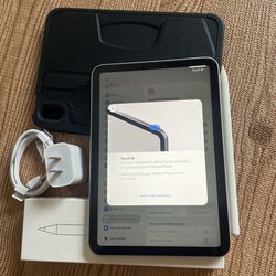iPad Mini 6th Generation 256GB Starlight Color with Pencil And Accessories