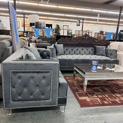 🚚Hot Deal🚚Brand New 2pc Beautiful Sofa And Loveseat $1499, Payment Available, Delivery Available.