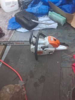 Stihl chainsaw ms201c