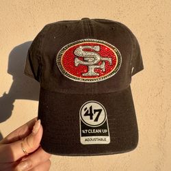 Bedazzled San Francisco 49ers Hat