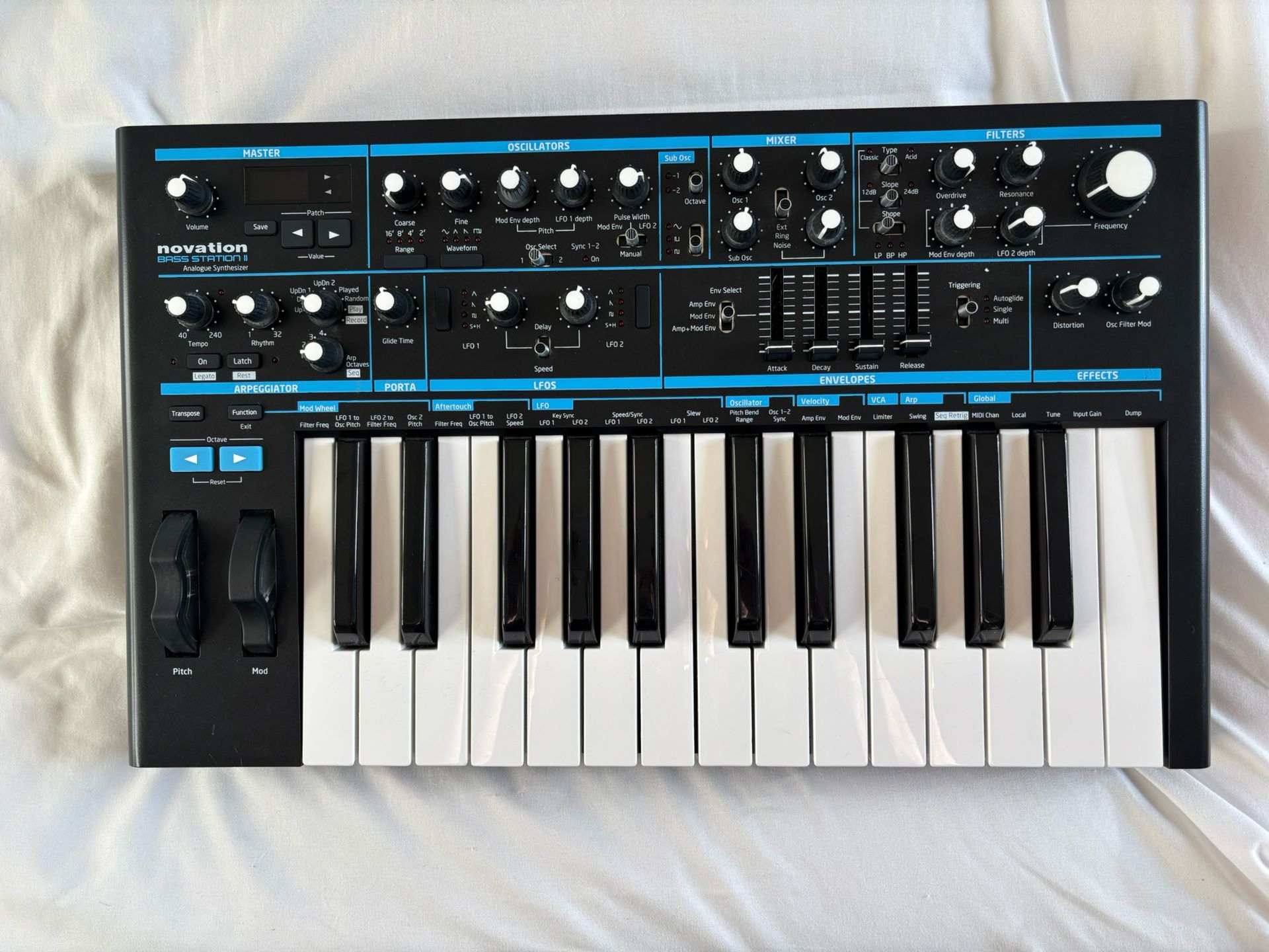 Novation Bass Station II Analog Synthesizer 