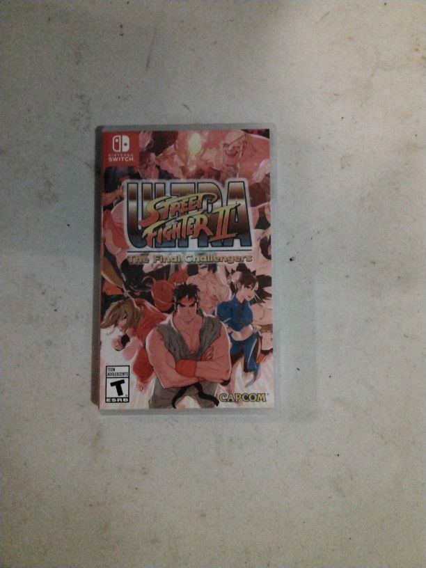 Nintendo Switch Game Ultra Street Fighter II The Final Challengers