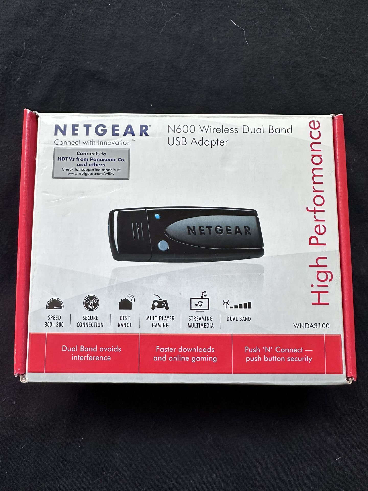 Netgear N600 Wireless Dual Band USB Adapter