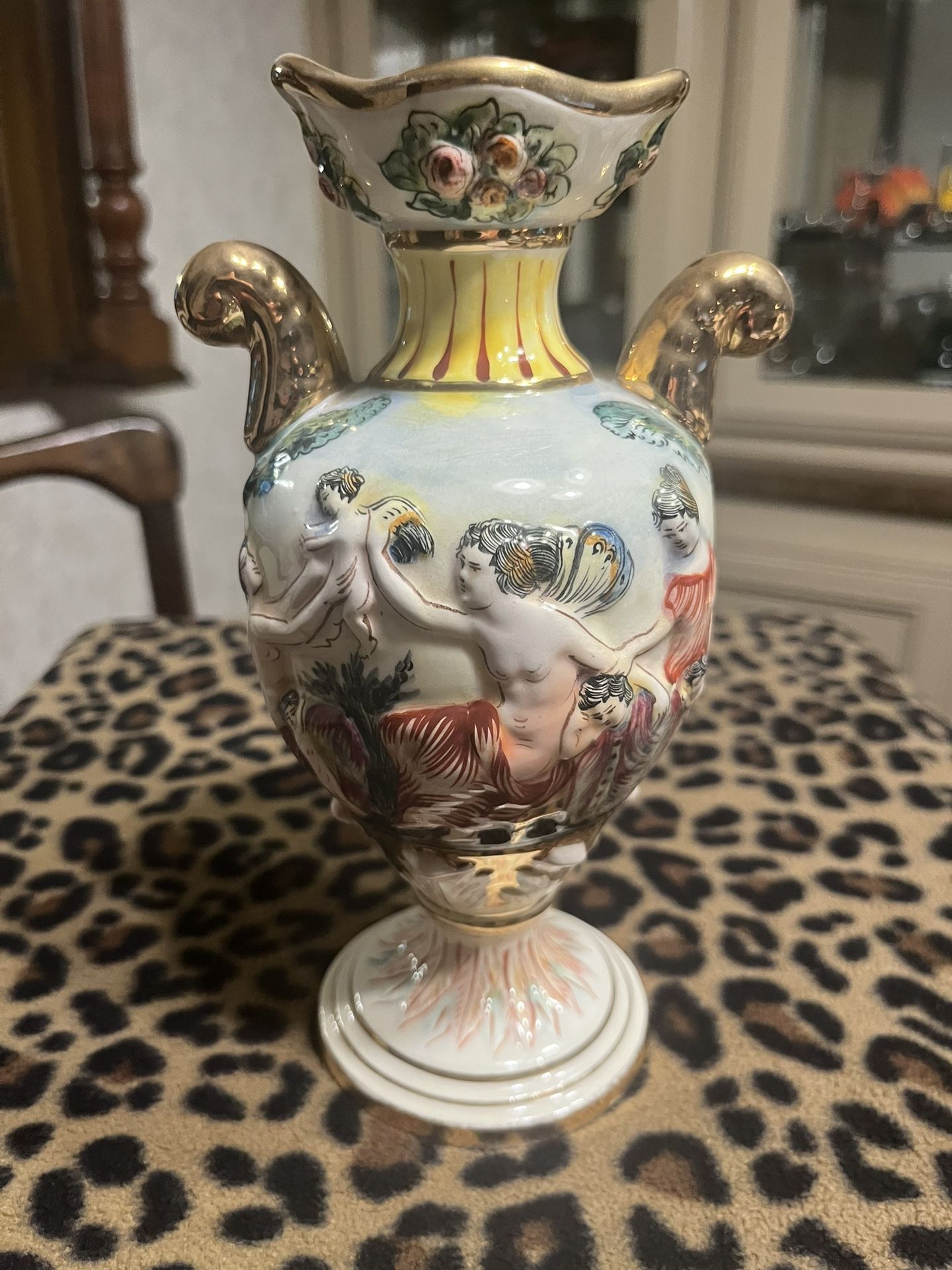 Capodimonte Porcelain Vase