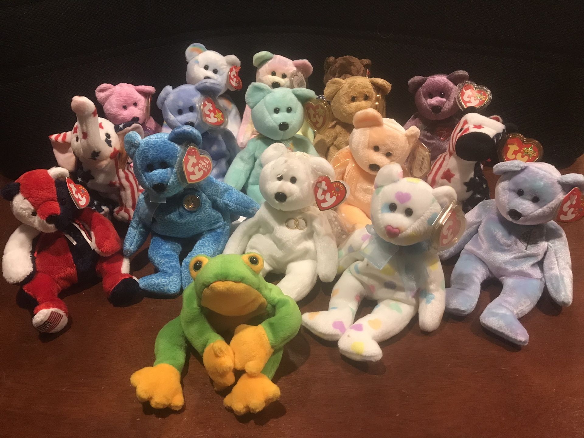 17x Vintage Beanie Babies $4 Each