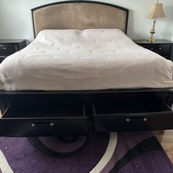 Ashley King bedroom suit