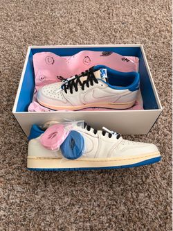 Travis Scott Jordan 1 Fragment Sail (Size 10.5) BRAND NEW