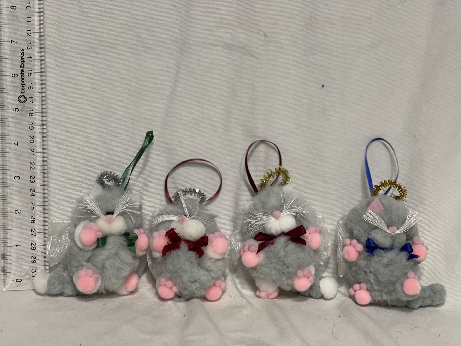 Kitty Angel Ornaments