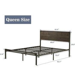 Queen Bed Frame. Like NEW