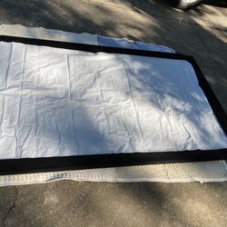projection screen  High End fixed frame Onyx Format: HDTV [16:9]