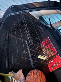 Medium sized dog cage
