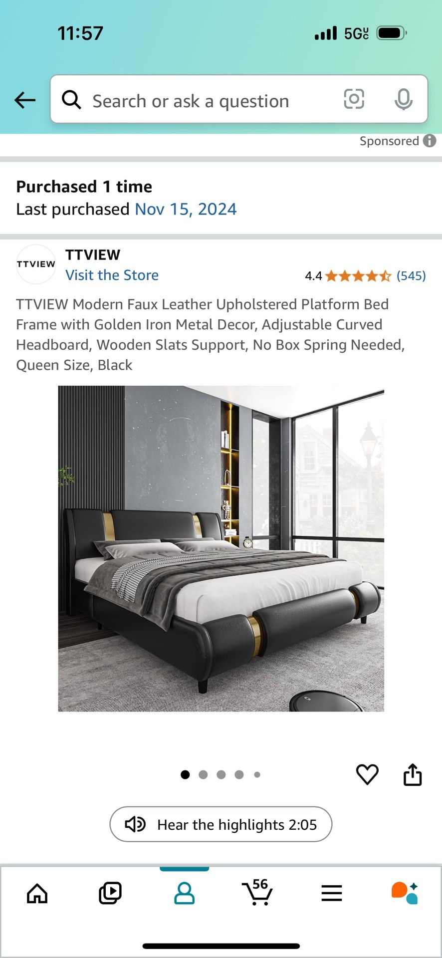 Queen Size Bed Frame