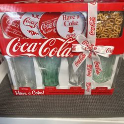 Assorted Glass Collection with Coasters 