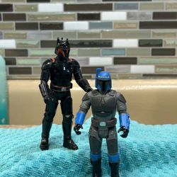 Star Wars Bo-Katan Kryze &  Moff Gideon action figures from the Epic Hero Series