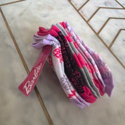 Barbie socks new girls size 3/5