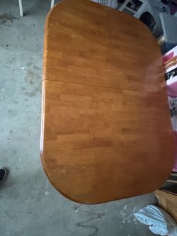 Table and 6 chairs