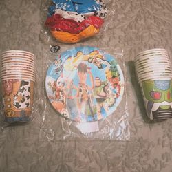 Happy Birthday Party Decorations (Toy Story, & Buzz Lightyear)