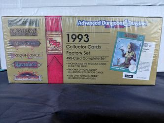 Advanced Dungeons & Dragons 2nd Series 1993 Collector Cards