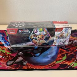Pokemon Prismatic Evolution Surprise Box + Booster Bundle