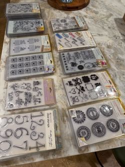 Lots of clear stamps