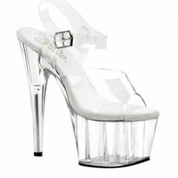 Stilettos By Pleaser Sexy Than Ever Heels🔥 
 Size: 5-10 
Heel: 7"