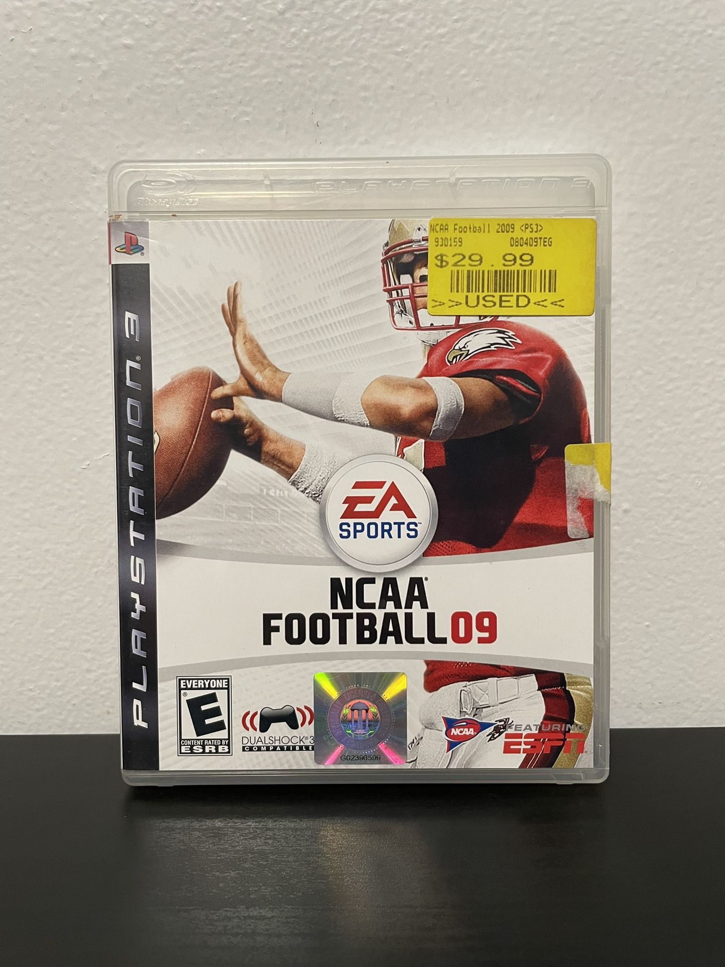 NCAA Football 09 PS3 PlayStation 3 CIB w/ Manual Sony Video Game College Retro