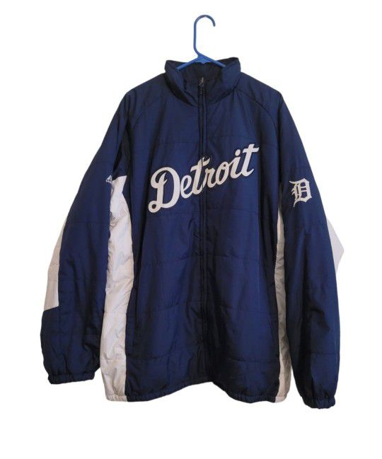 Vintage Detroit Tigers  Double Climate Home Jacket