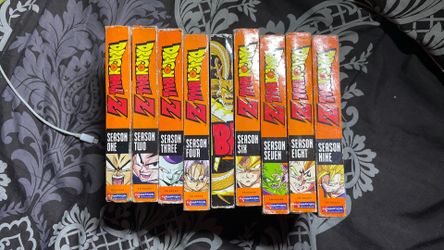 DRAGON BALLS Z DVD SEASONS 1 - 9