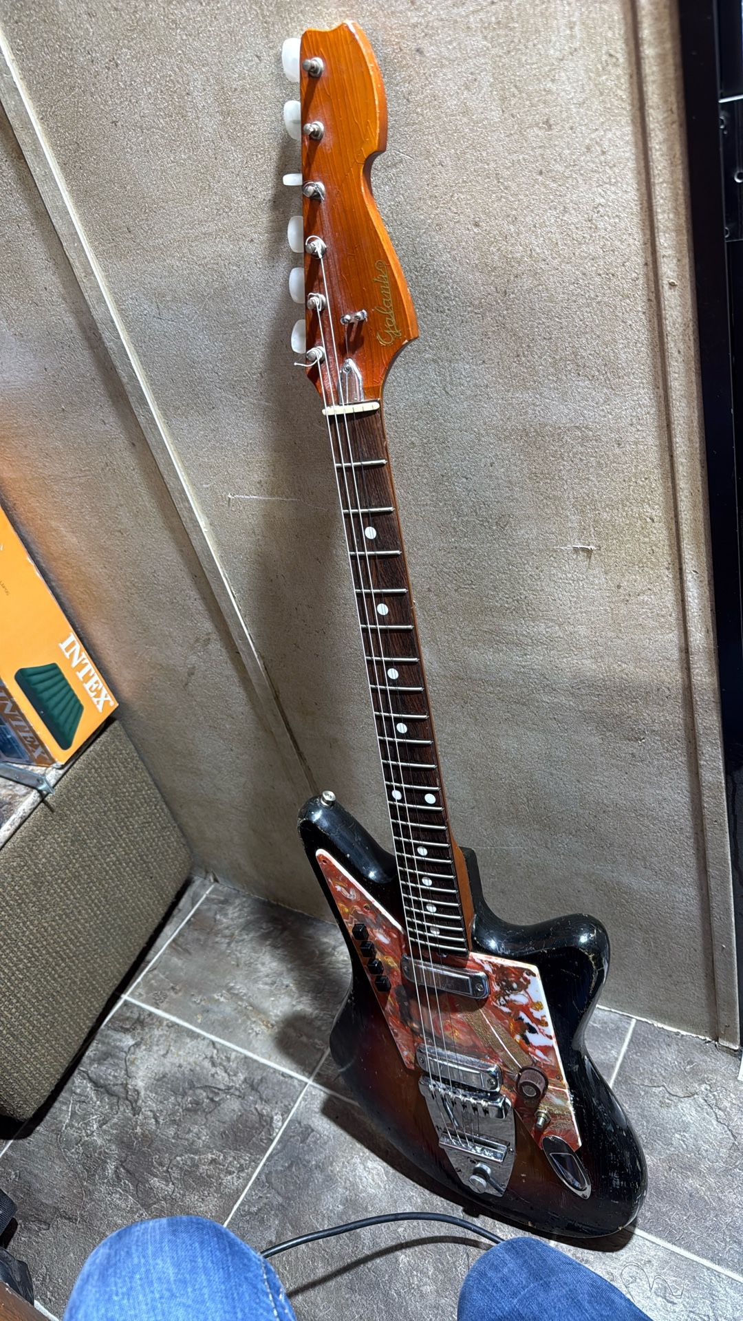 vintage 1960s Galanti Grand Prix electric guitar - (Used/as Is)