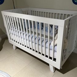 Hudson Babyletto 3-in-1 Crib And Mattress (Brand New) 