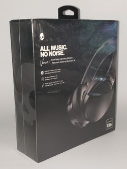 S6HCW-L003  NEW SEALED- Skullcandy Venue Wireless Noise Cancelling Over-the-Ear Headphones - Black
