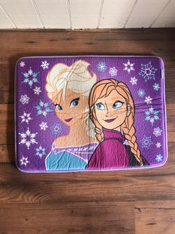 Elsa and Anna Bath Mat