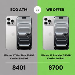 iPhone 17 Pro Max AT&T