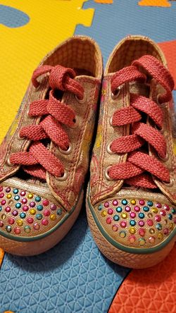 Twinkle toes size 10.5 Sketchers girls