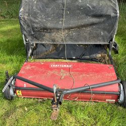 Craftsman Tow behind lawn sweeper