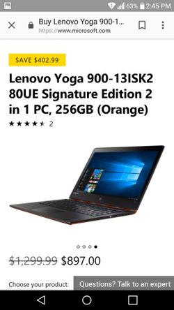 Lenovo Yoga 900