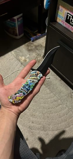 Oni-demon pocket knife
