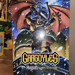 Gargoyles Hudson Figure From Neca