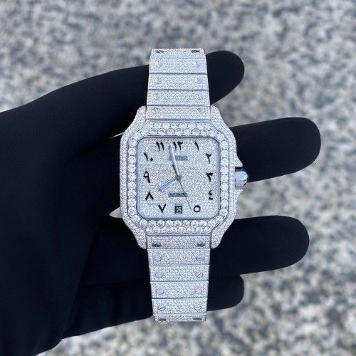 VVS Moissanite Watch - (Passes Diamond Tester)