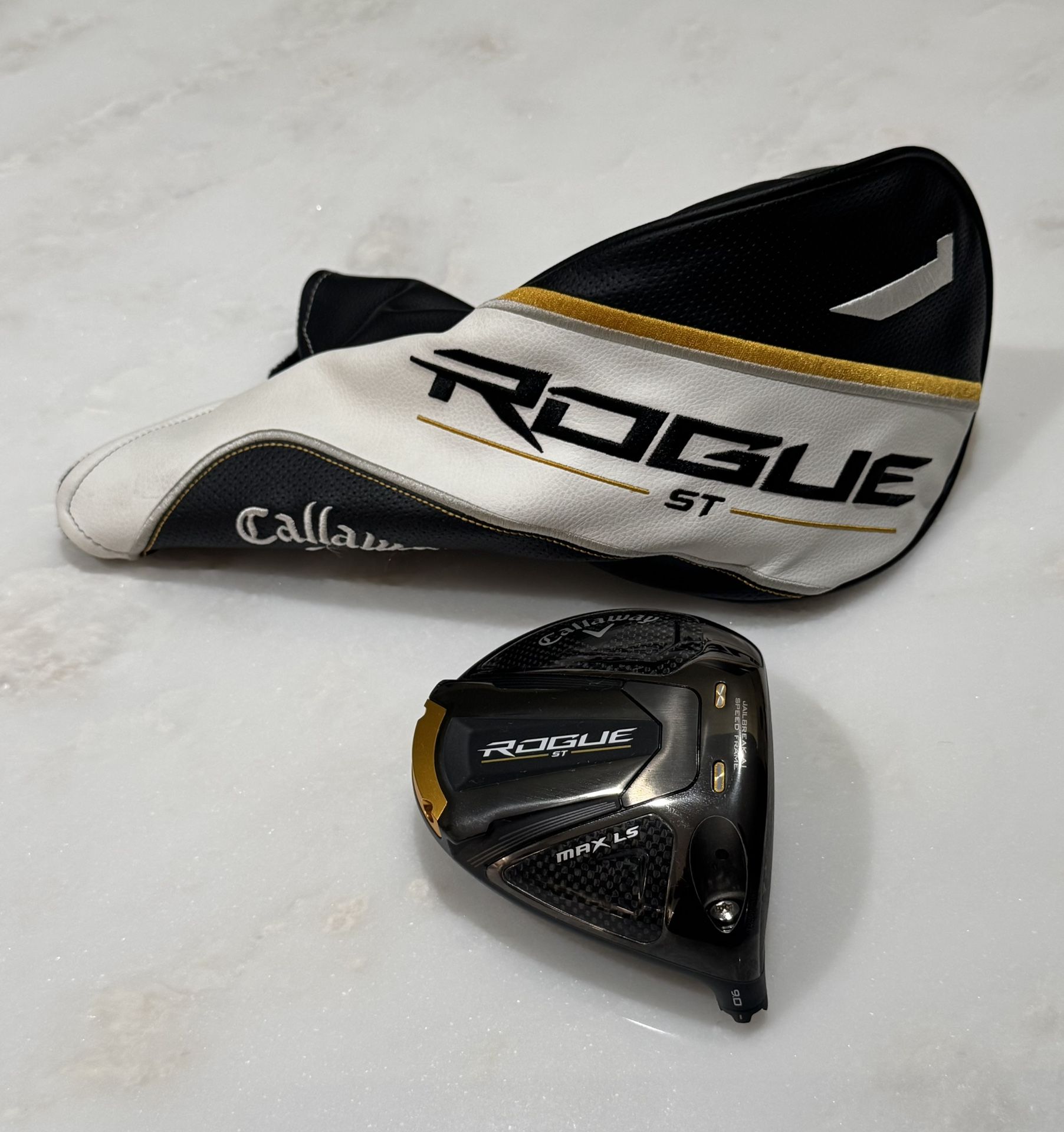 Callaway Rogue ST MAX LS Driver 9* “Head Only” w/Head Cover (Only Used Once)