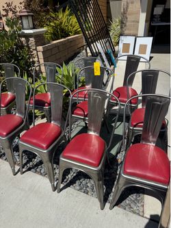 10 Bistro style chairs