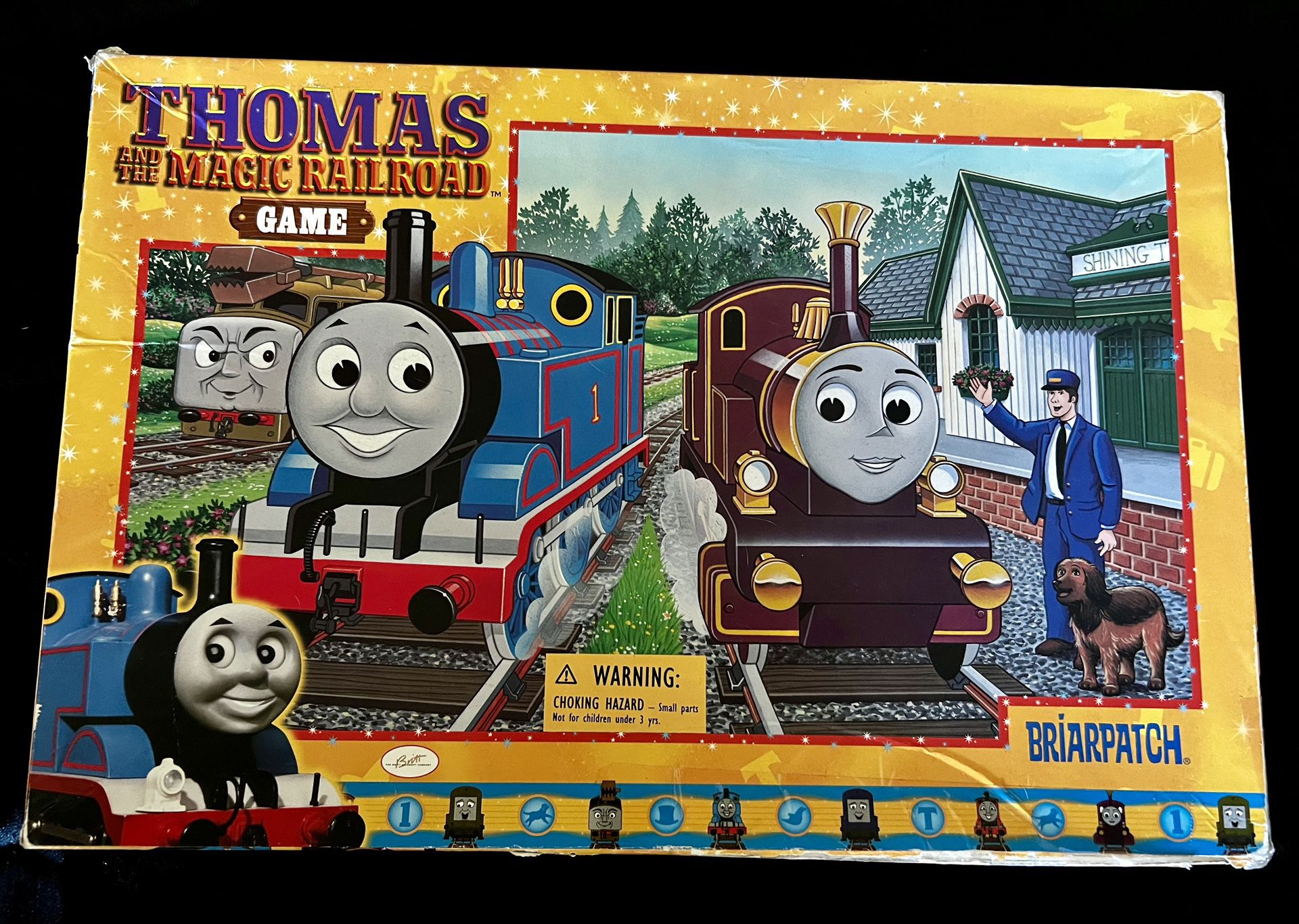Vintage 2000 Thomas and the Railroad Board Game 