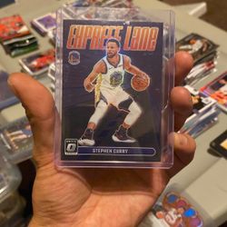 Stephen Curry 2023-24 Panini Donruss Optic Express Kane No. 25 Holo Prizm