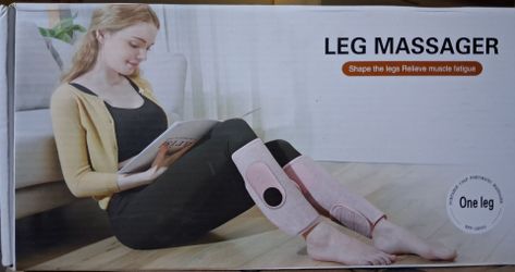 New cordless leg massager - single leg