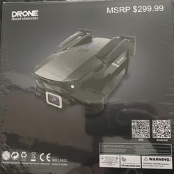 BRAND NEW FACTORY SEALED IN BOX FACTORY SEALED SMS DRONE 4K HD Dual Camera Avoid Obstacles Android IOS Compatible MSRP $299 